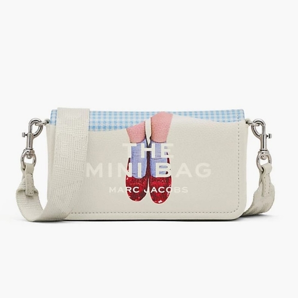 ❤️2XHOST PICK❤️ Marc JacobsXWizard Of Oz / The Ruby Slippers Leather Mini Bag - Picture 10 of 11